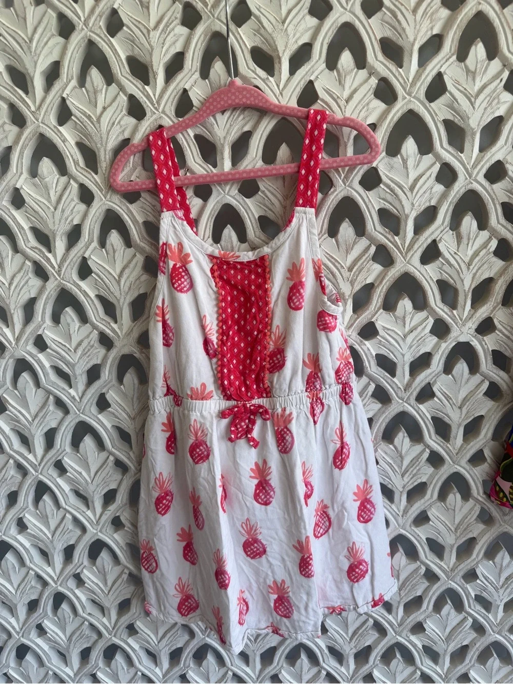 4 Tropical & Printed Summer Dresses and Romper, Size 5